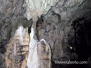 Inside of the Zinzulusa  Cave 