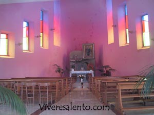 Interno della Chiesa dell'Atterico