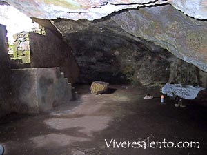 Intérieur de la Crypte de l'Attarico