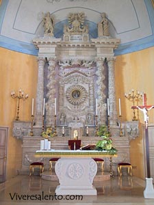 Der Altar der Mariaverkündigungkirche  