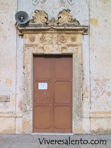 Das Portal der "Immacolata" - Kirche