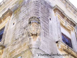 Ein Detail eines Palastes der Altstadt