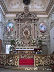 Autel du Sanctuaire de la Madonna dell'Abbondanza  