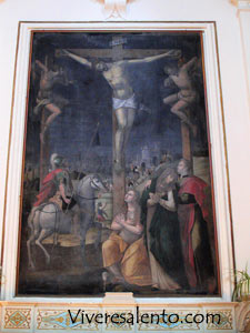 Dipinto del Crocifisso