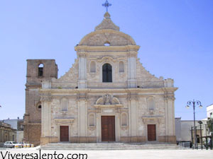 Die Kirche "Madonna del Rosario"