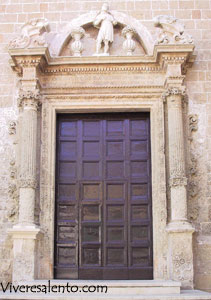 Portal of the Church of Santa Maria delle Grazie