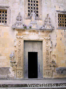 The portal of Our Lady of the Assumption Chapel