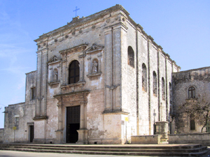 Die Wallfahrtskirche "Madonna delle Grazie" 