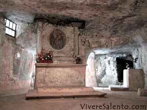 Inside of the crypt