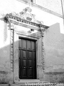 Das Portal der Kirche "San Giuseppe"