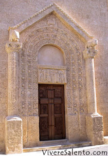 Ein Detail der "Santa Maria della Strada" - Kirche